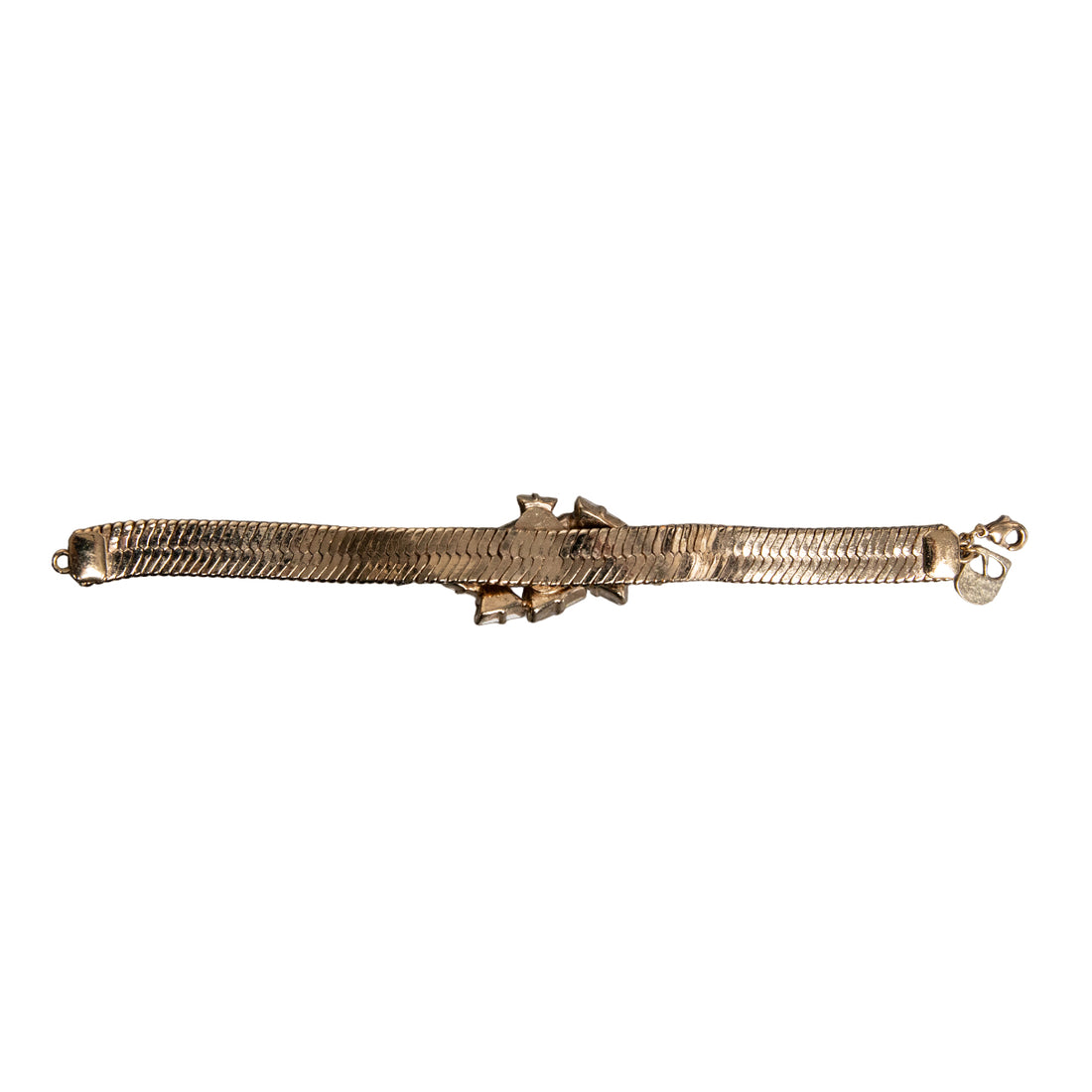 N.N. Filigranes Armband mit ausgefallenem Zirkonia-Besatz