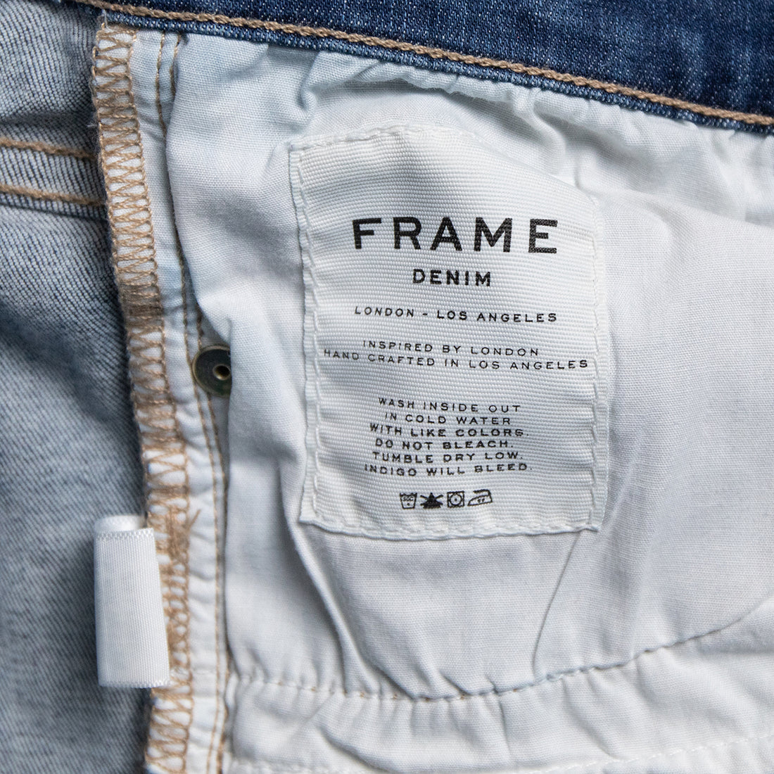 Frame Blaue "Le Skinny de Jeanne" Jeans