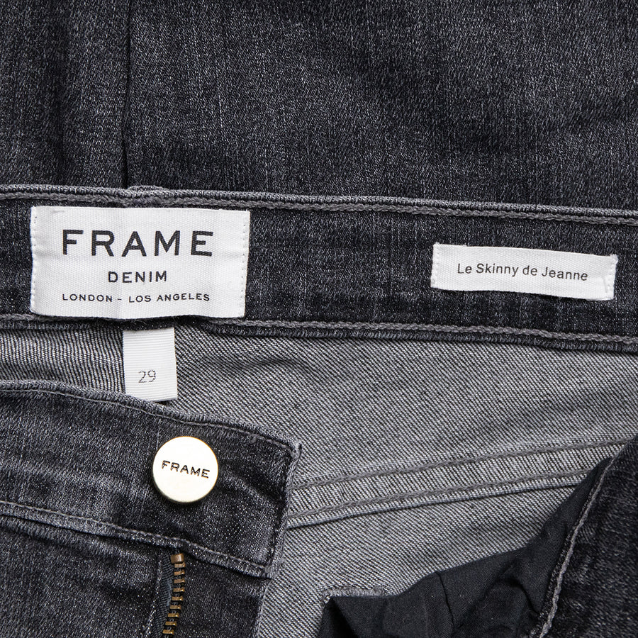 Frame Graue "Le Skinny de Jeanne" Jeans