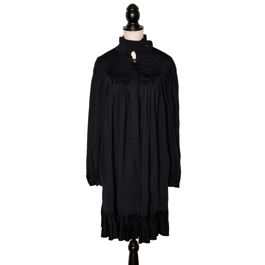 Givenchy Black mini dress in babydoll style