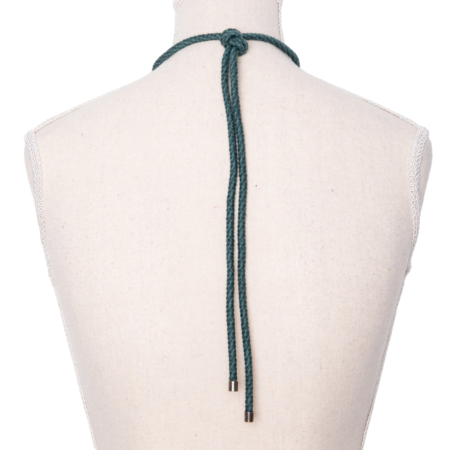 Lanvin necklace with decorative tassels and elaborate decorations
