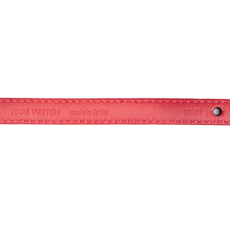 Louis Vuitton Pink Monogram Lock It Wrap Bracelet