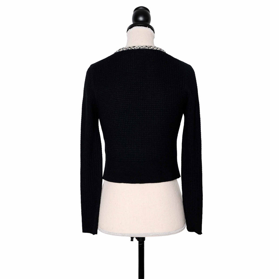 Paule Ka cropped cardigan with bow details