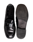 Prada Klassische schwarze Loafer
