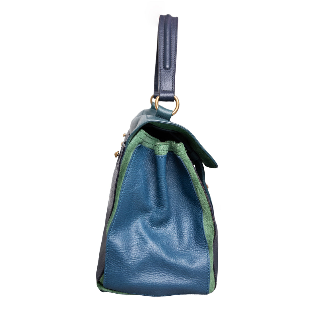 Saint Laurent Tricolor Muse Two Handbag