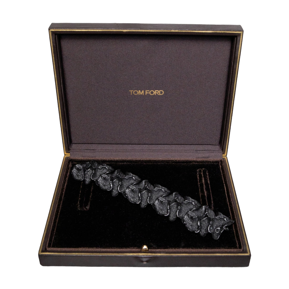 Tom Ford Ausgefallenes strukturiertes Armband mit stilisierten Blüten