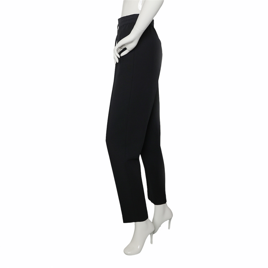 Akris pleated pants with stretch waistband