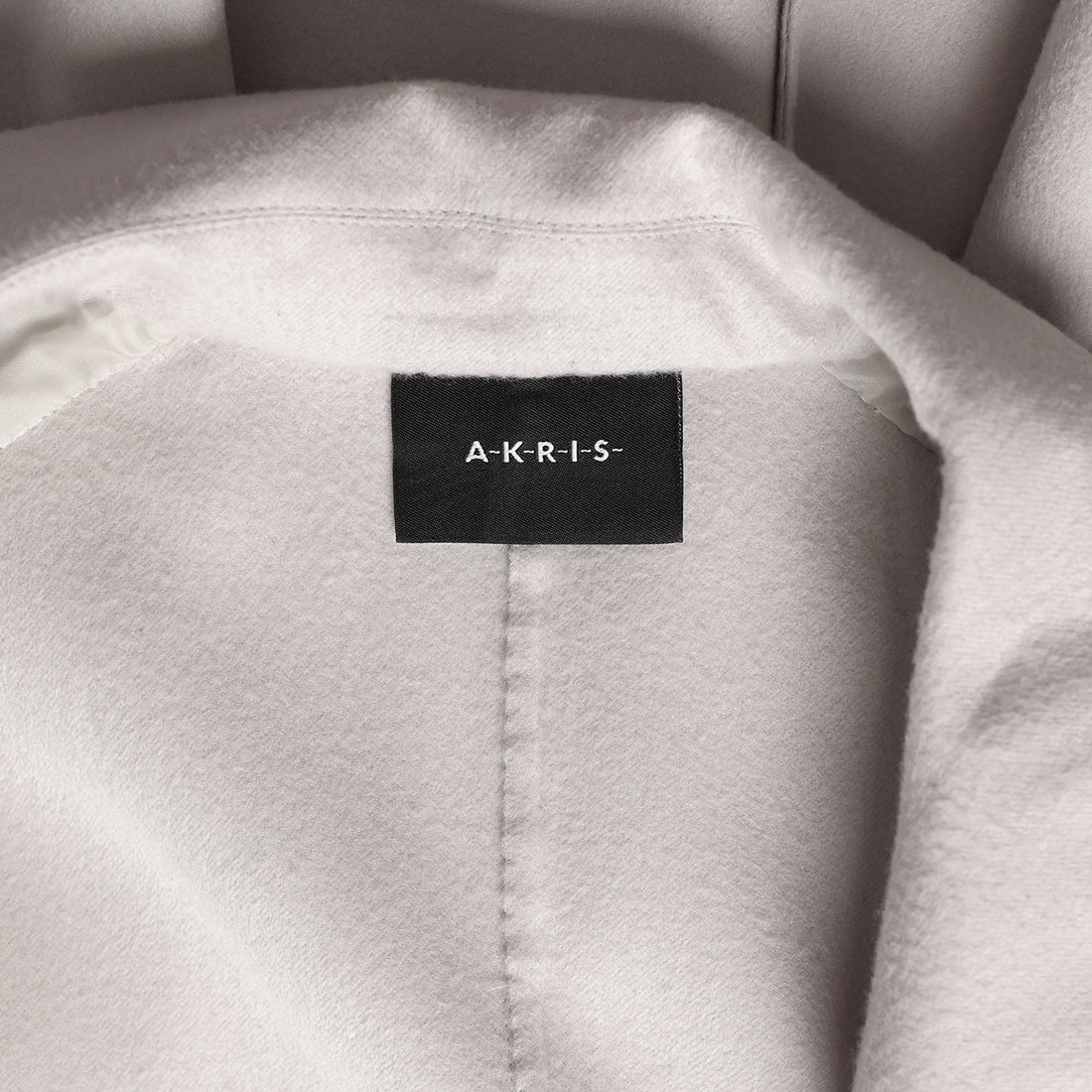 Akris Double Face short coat in cashmere