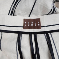 Albus Lumen Wide Linen Trousers