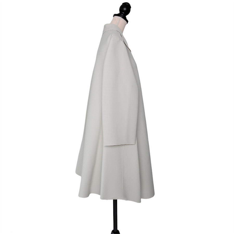 Armani wide-cut short coat
