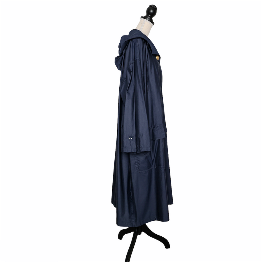 Bogner hooded summer coat in an oversized look