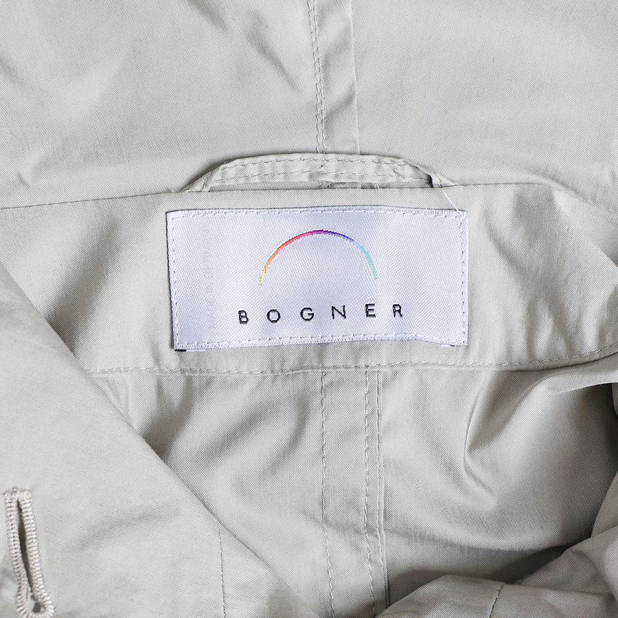 Bogner hooded summer coat in an oversized look