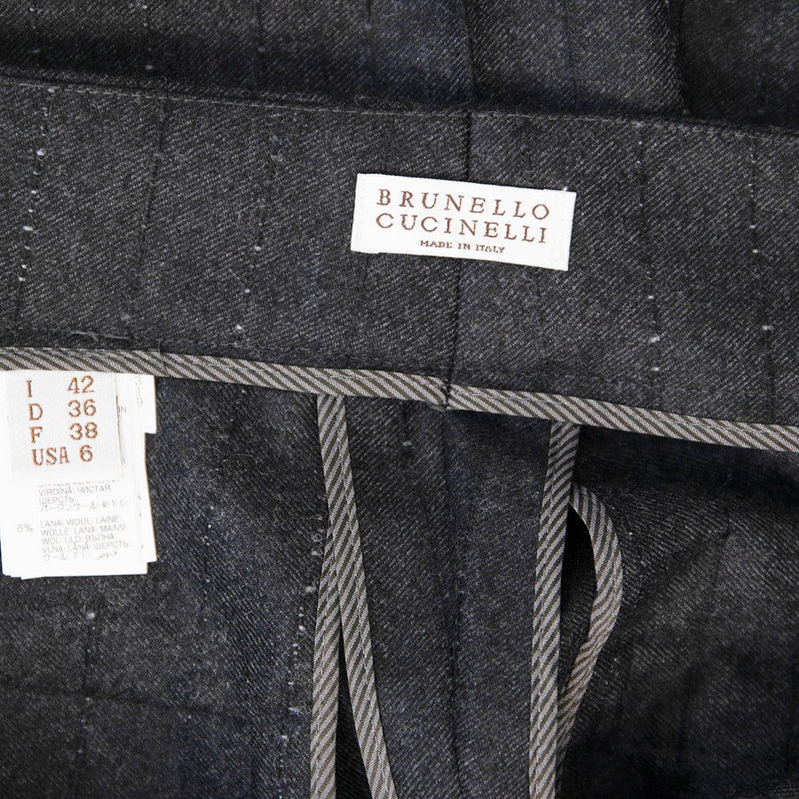 Brunello Cucinelli 7/8 trousers made of wool