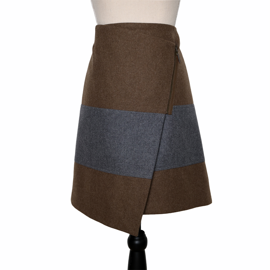 Brunello Cucinelli skirt with zip