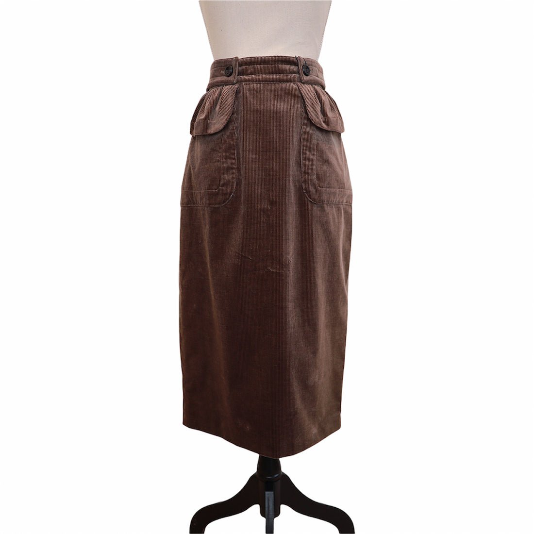 Burberry Prorsum Corduroy Skirt