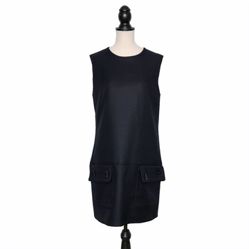 Burberry shift dress with patch pockets