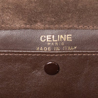 Celine Brown vintage suede pouchette