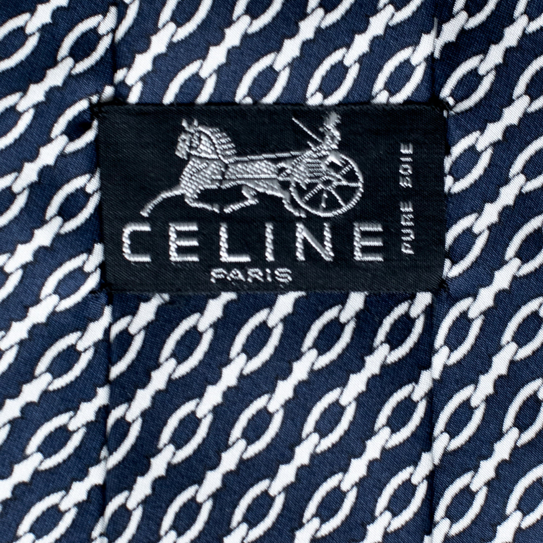 Celine classic silk tie