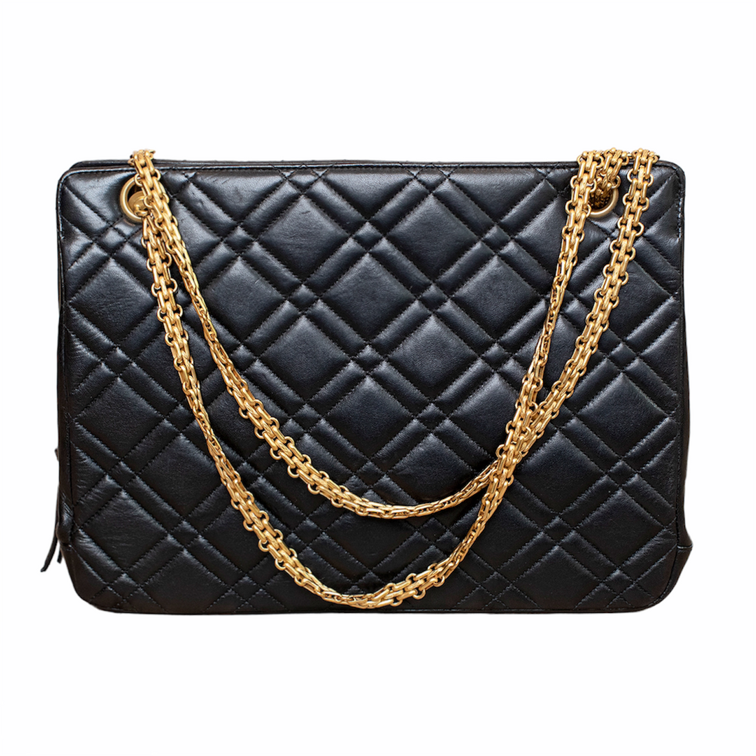 Chanel vintage quilted shoulder 2025 bag