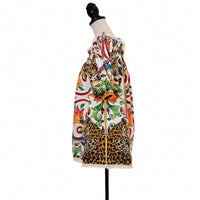 Dolce &amp; Gabbana Patterned off shoulder top with lace details