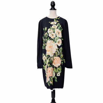 Dolce &amp; Gabbana rose print dress