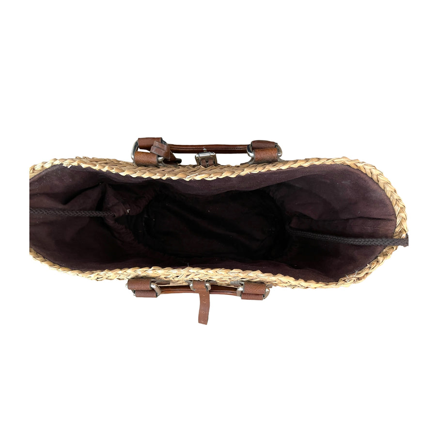 Dolce&amp;Gabbana basket bag with leather handles