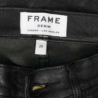 Frame Le Skinny Leather Pants