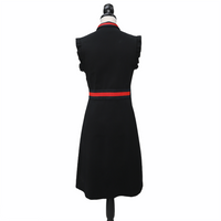 Gucci sleeveless dress with zip and tie bow