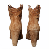 Gianvito Rossi suede ankle boots