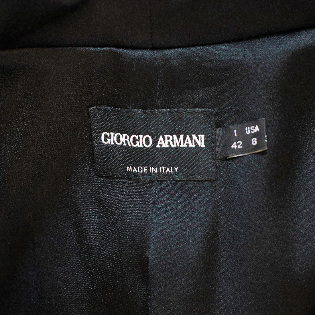 Giorgio Armani Aufwändig bestickte Abendjacke mit Kragen