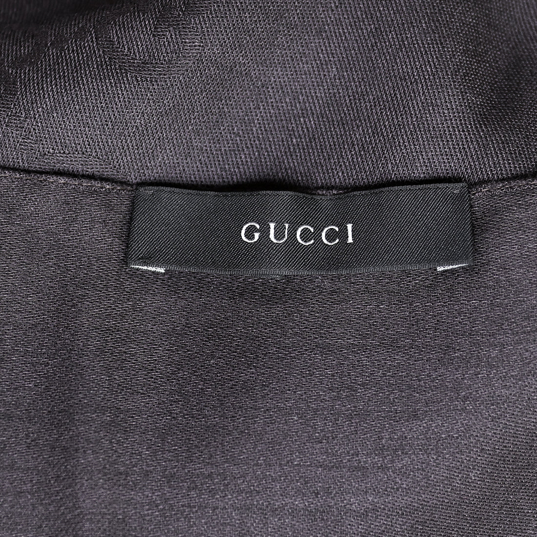 Gucci Breites Halstuch mit GG-Logo-Print