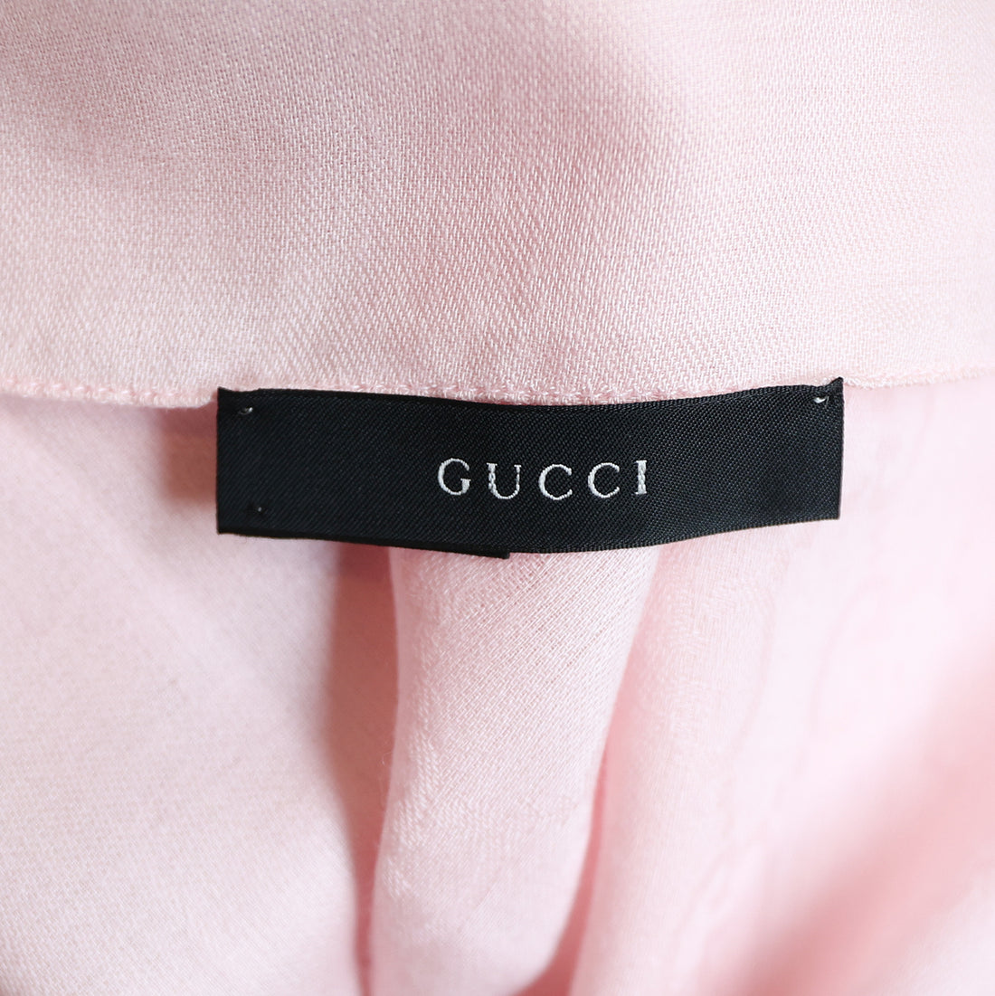 Gucci scarf with GG logo print
