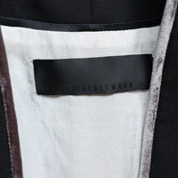 Haider Ackermann Spencer with velvet and cut-out details