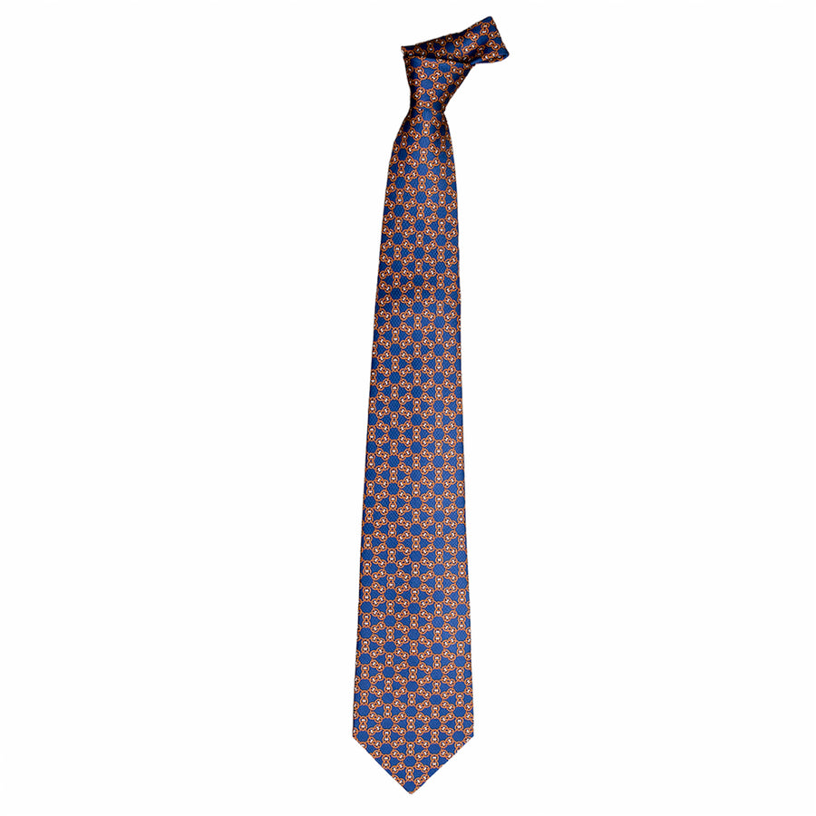 Hermès classic silk tie