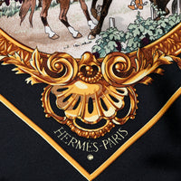 Hermès "Les Trois Mousquetaires" silk scarf