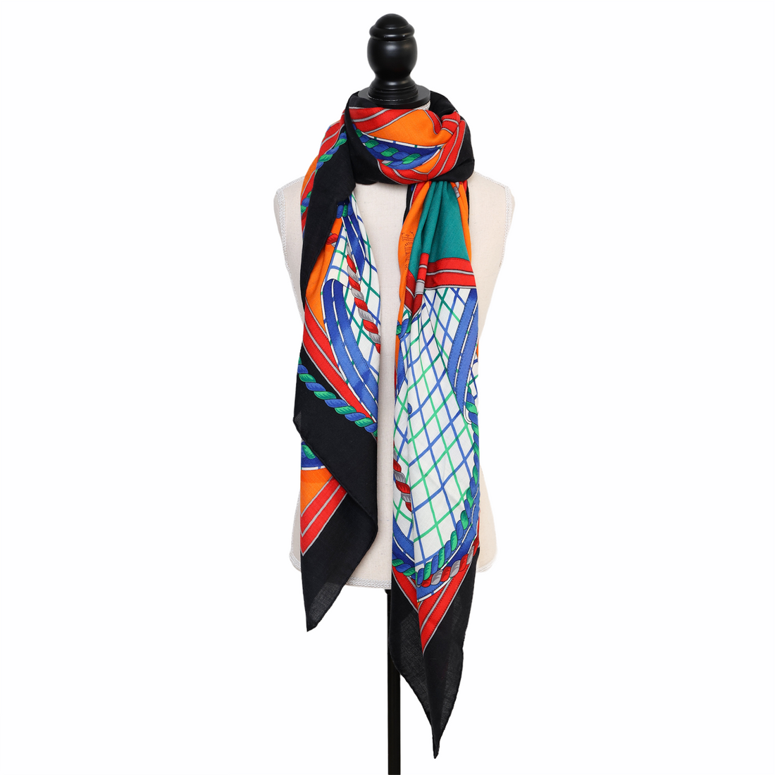 Hermès cashmere scarf "Grande Tenue"