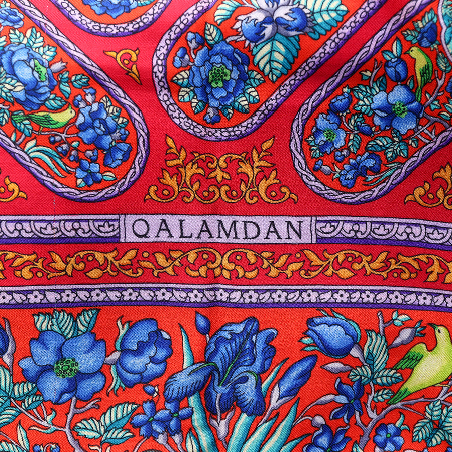 Hermès cashmere scarf "Qalamdan"