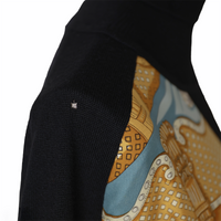 Hermès Rollkragenpullover mit Pferdeprint