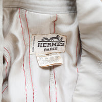 Hermès Stepp-Parka mit Fuchskragen