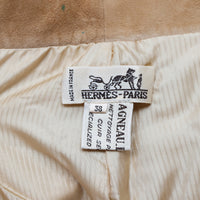 Hermès Wildleder-Shorts mit Fransen