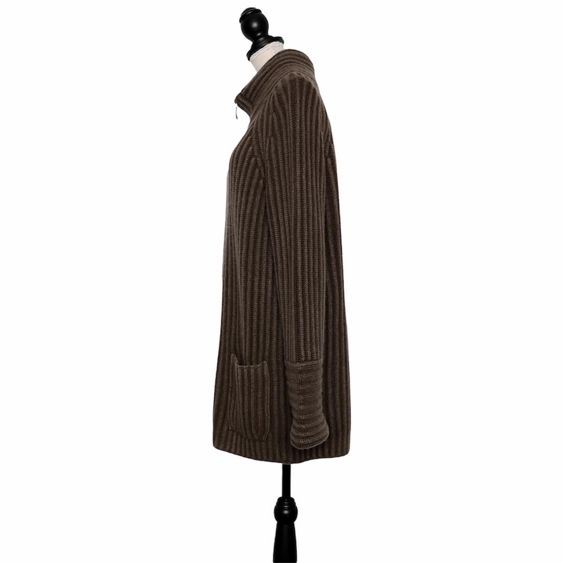 Iris von Arnim cashmere cardigan with zip