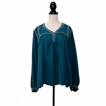 Isabel Marant Embroidered tunic blouse