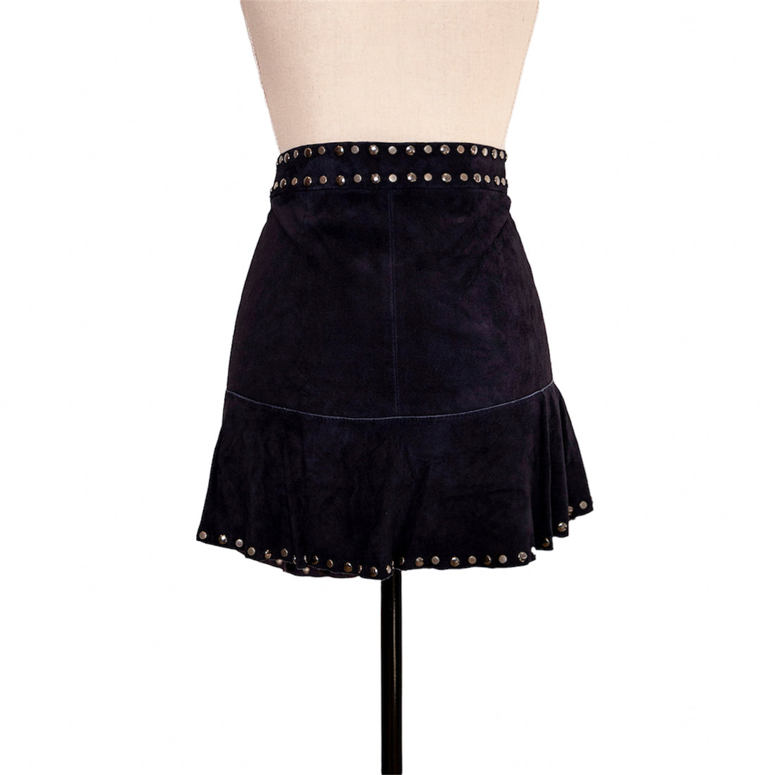 Isabel Marant mini skirt in suede with studs