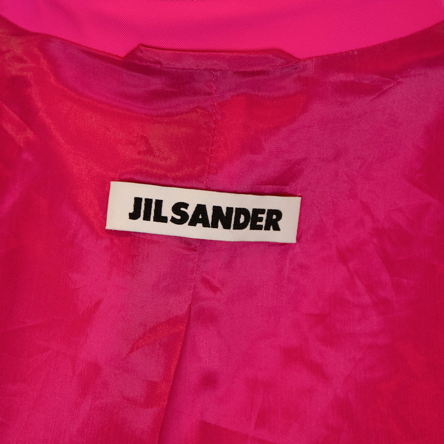Jil Sander Pinker Blazer mit innenliegendem Verschluss