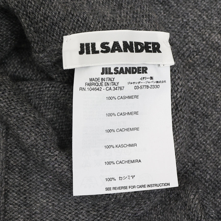 Jil Sander cashmere scarf with pockets
