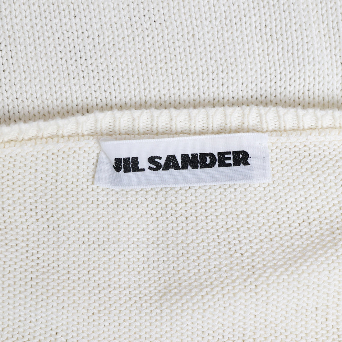 Jil Sander Short Sleeve Jumper Off-White