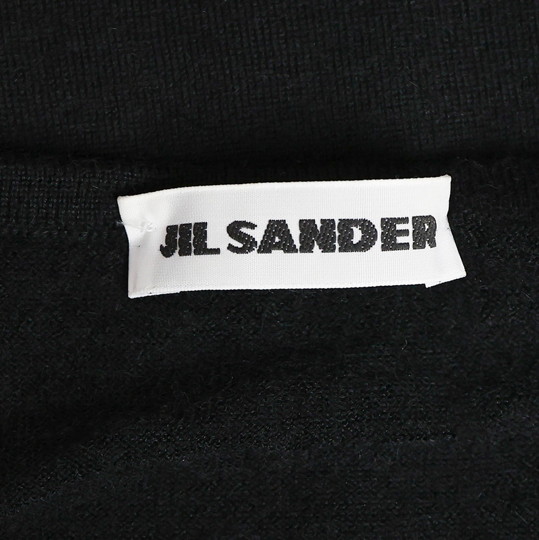 Jil Sander sweater with short sleeves Black cotton