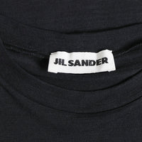Jil Sander T-Shirt mit Rundausschnitt Dunkelbraun