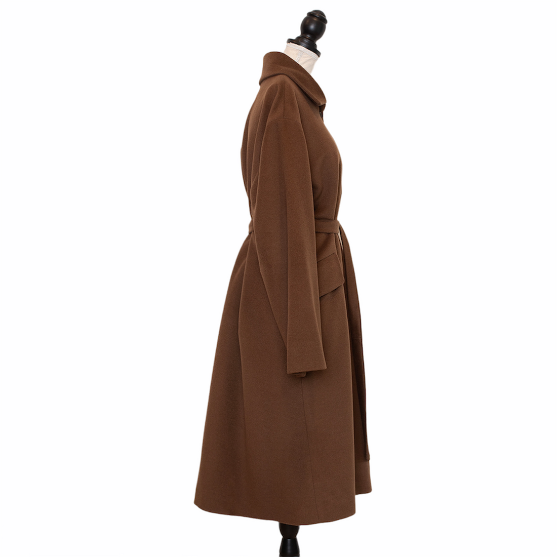 Jil Sander wool coat in brown