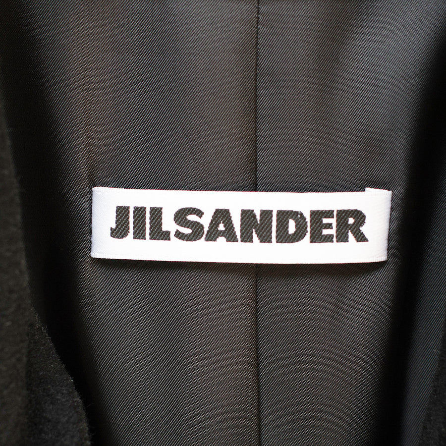 Jil Sander belted wool coat